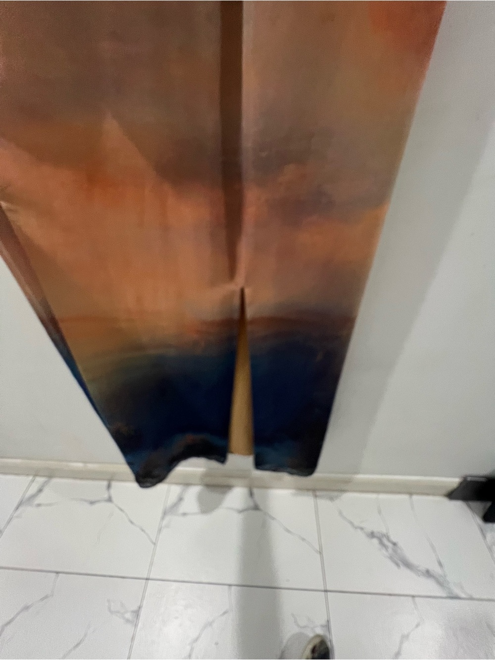 🥭 Mango 🌅 Ombre Maxi Dress in Orange and Blue - Picture 14 of 15